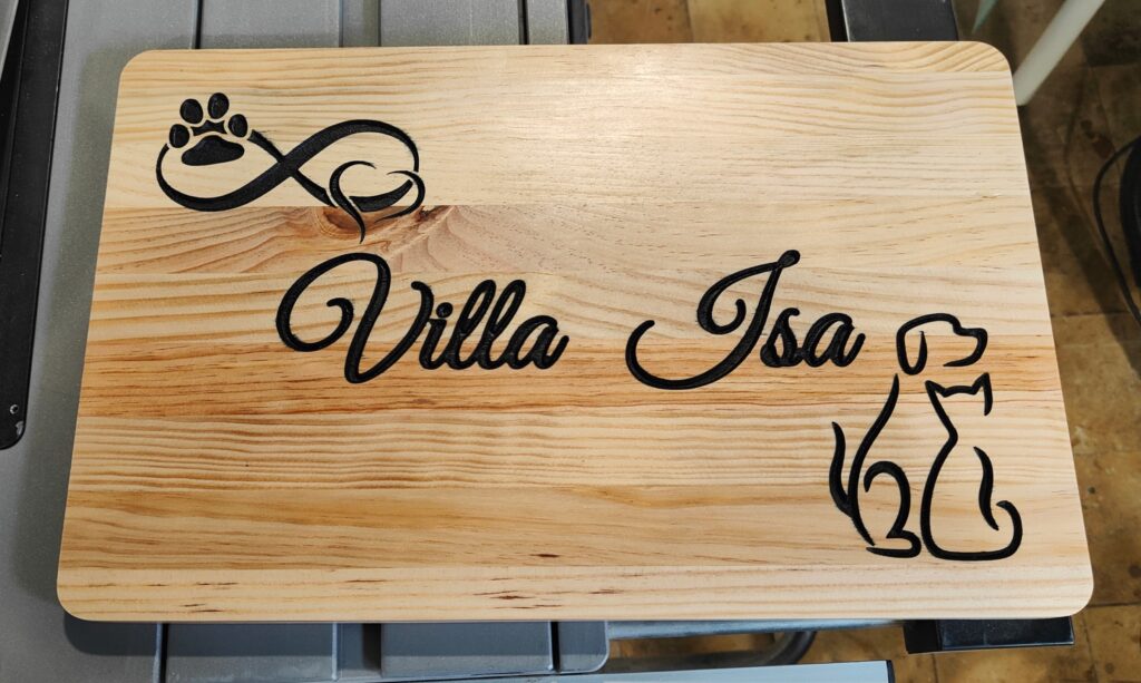 Carteles de Madera personalizados